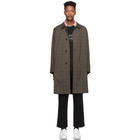 Saturdays NYC Khaki Plaid Daikanyama Over Coat