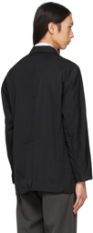 OVERCOAT Black Dolman Sleeve Jacket