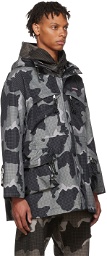 UNDERCOVER Gray Eastpak Edition Nylon Coat