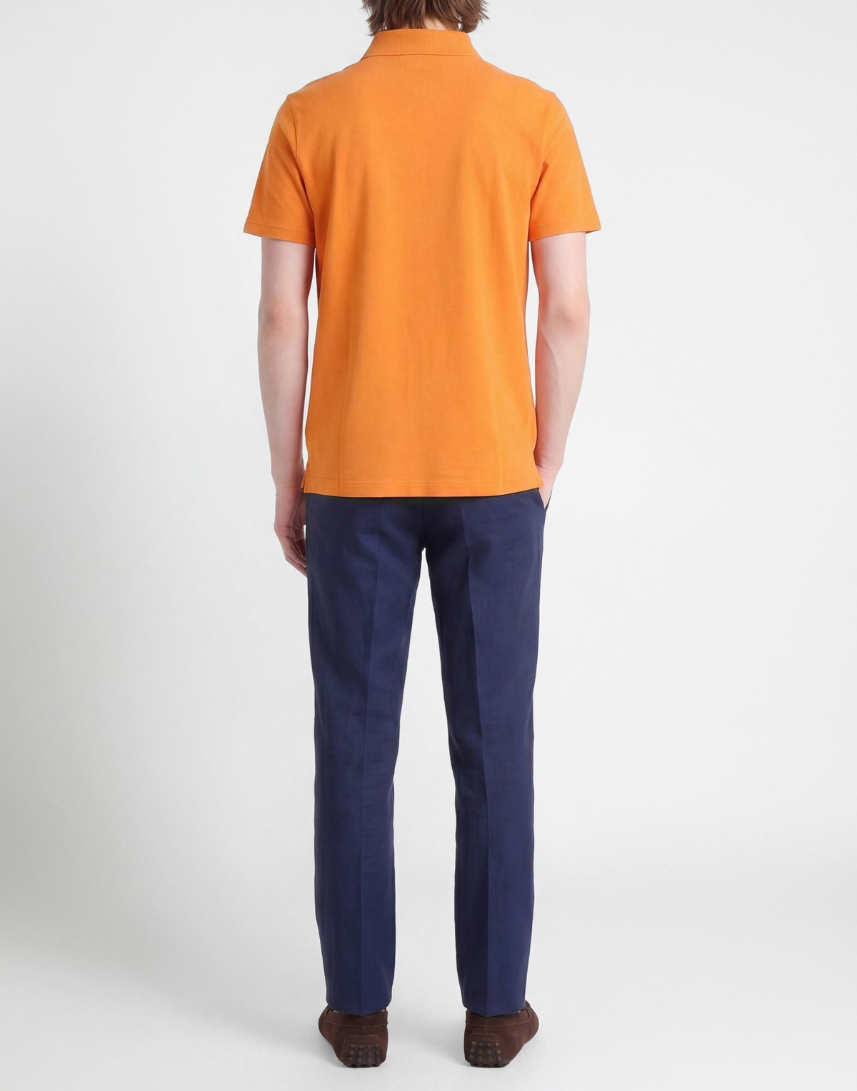 Paul & Shark Mens Polo shirt in Orange
