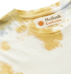 Mollusk - Cosmos Tie-Dyed Nep Cotton-Blend Jersey T-shirt - Neutrals