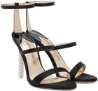 Sophia Webster Black Rosalind Heeled Sandals