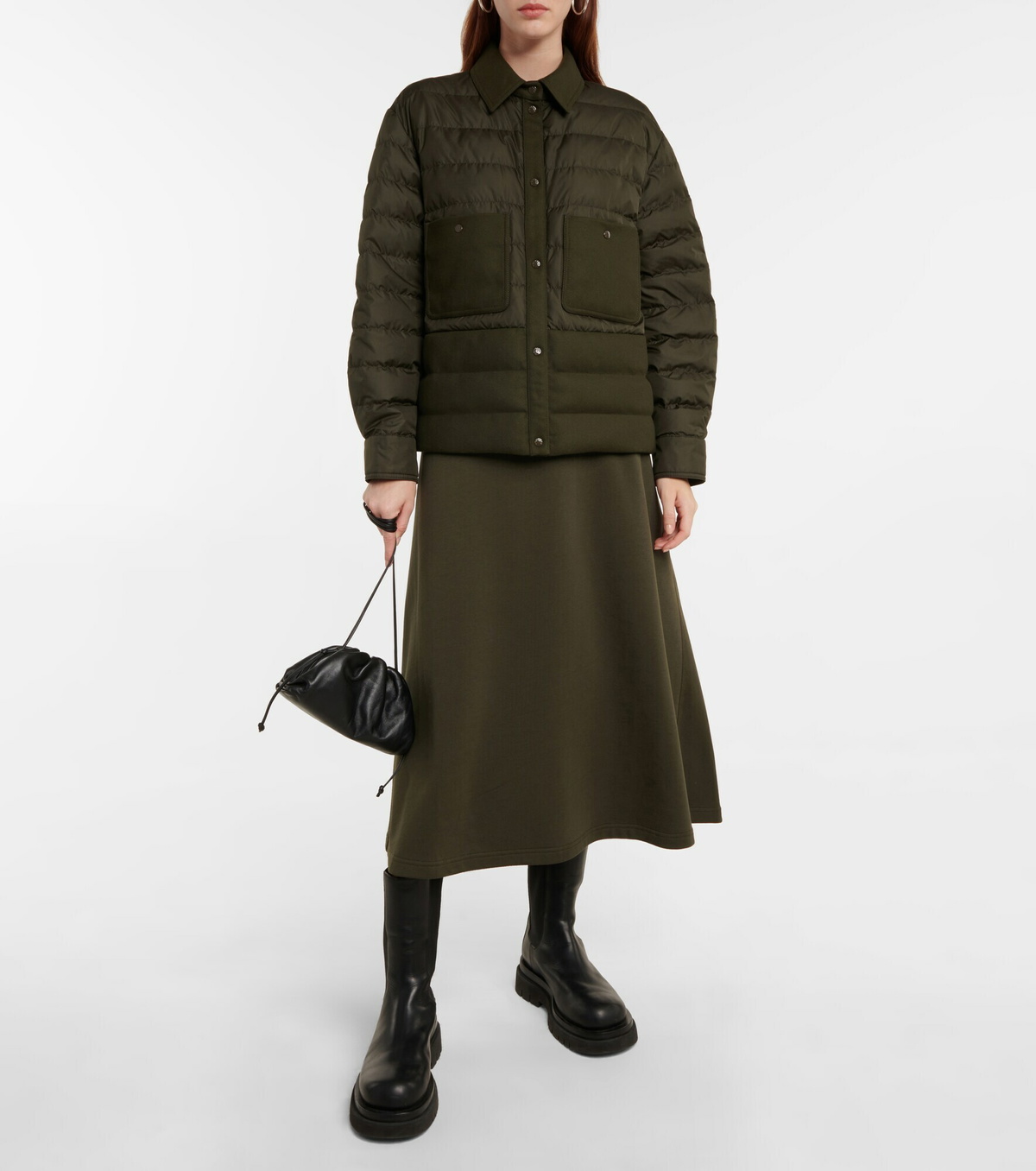 Moncler - Camicia down jacket Moncler Moncler - Camicia down jacket Moncler