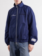 Gallery Dept. - Logo-Embroidered Shell Jacket - Blue