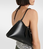 The Attico Sunrise asymmetrical leather shoulder bag