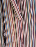 PAUL SMITH - Striped Cotton Pajama Set