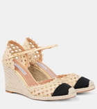 Aquazzura Sunburst 120 espadrille wedges