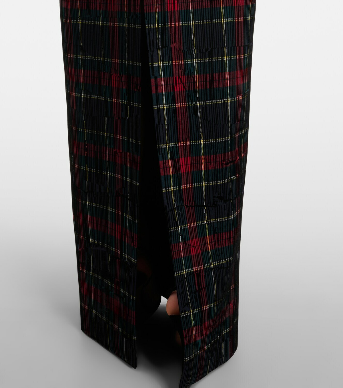 Emilia Wickstead Micheline checked maxi dress