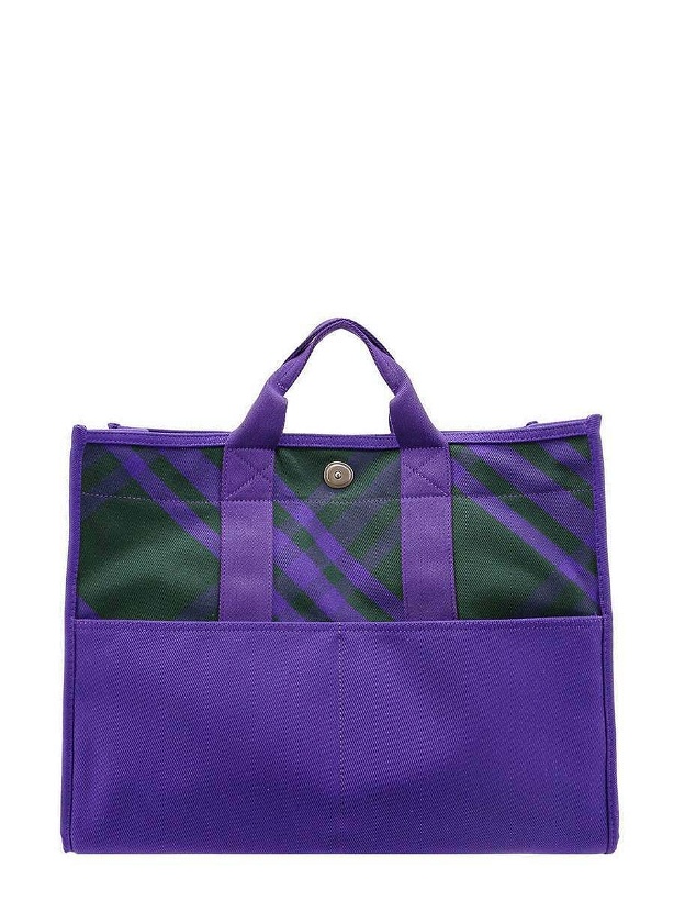 Photo: Burberry   Shoulder Bag Purple   Mens
