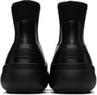 AMBUSH Black Square Toe Chelsea Boots