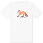 Maison Kitsuné Men's Wild Fox Classic T-Shirt in White
