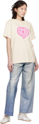 Kenzo Off-White Kenzo Paris 'KENZO Boke Heart' Loose T-shirt