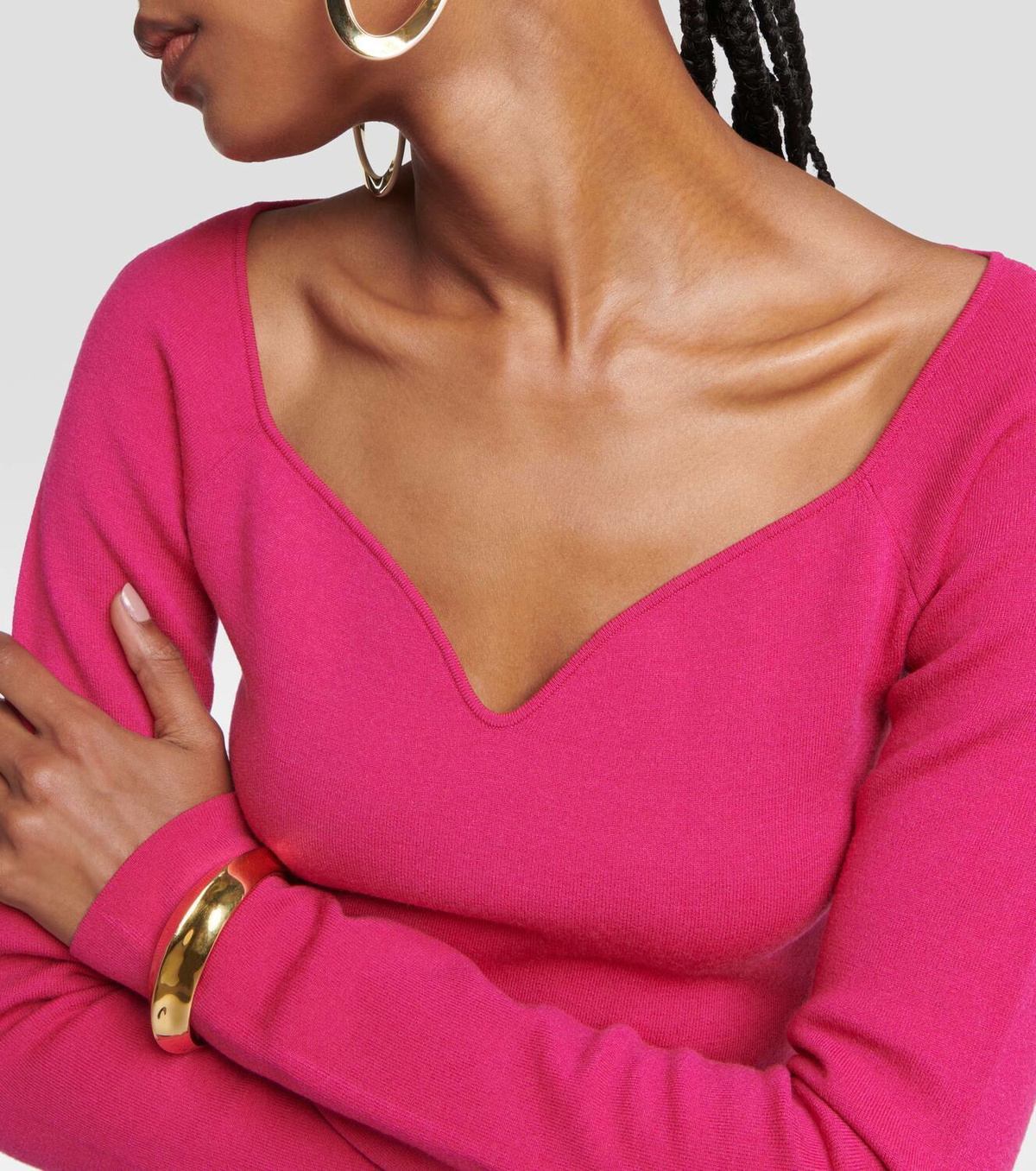 Nina Ricci Wool-blend top
