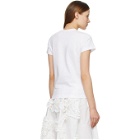 Tricot Comme des Garcons White Print T-Shirt