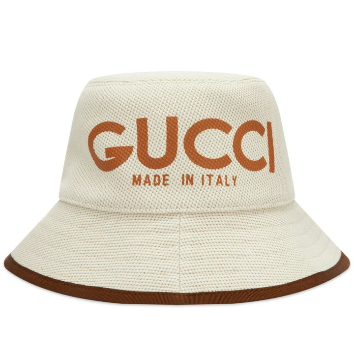 Photo: Gucci Men's Arnaud Bucket Hat in Beige