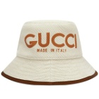 Gucci Men's Arnaud Bucket Hat in Beige