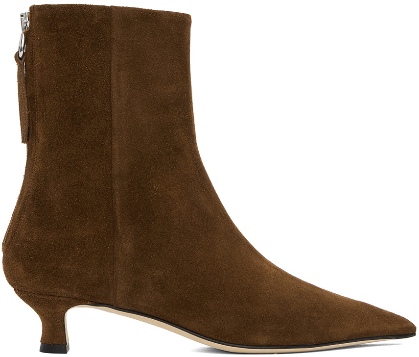 Aeyde Brown Isabel Boots Aeyde