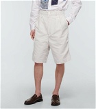 Comme des Garcons Homme - Cotton and linen shorts