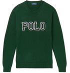 Polo Ralph Lauren - Logo-Appliquéd Cotton Sweater - Green