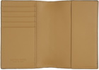 Bottega Veneta Brown Intrecciato Passport Holder