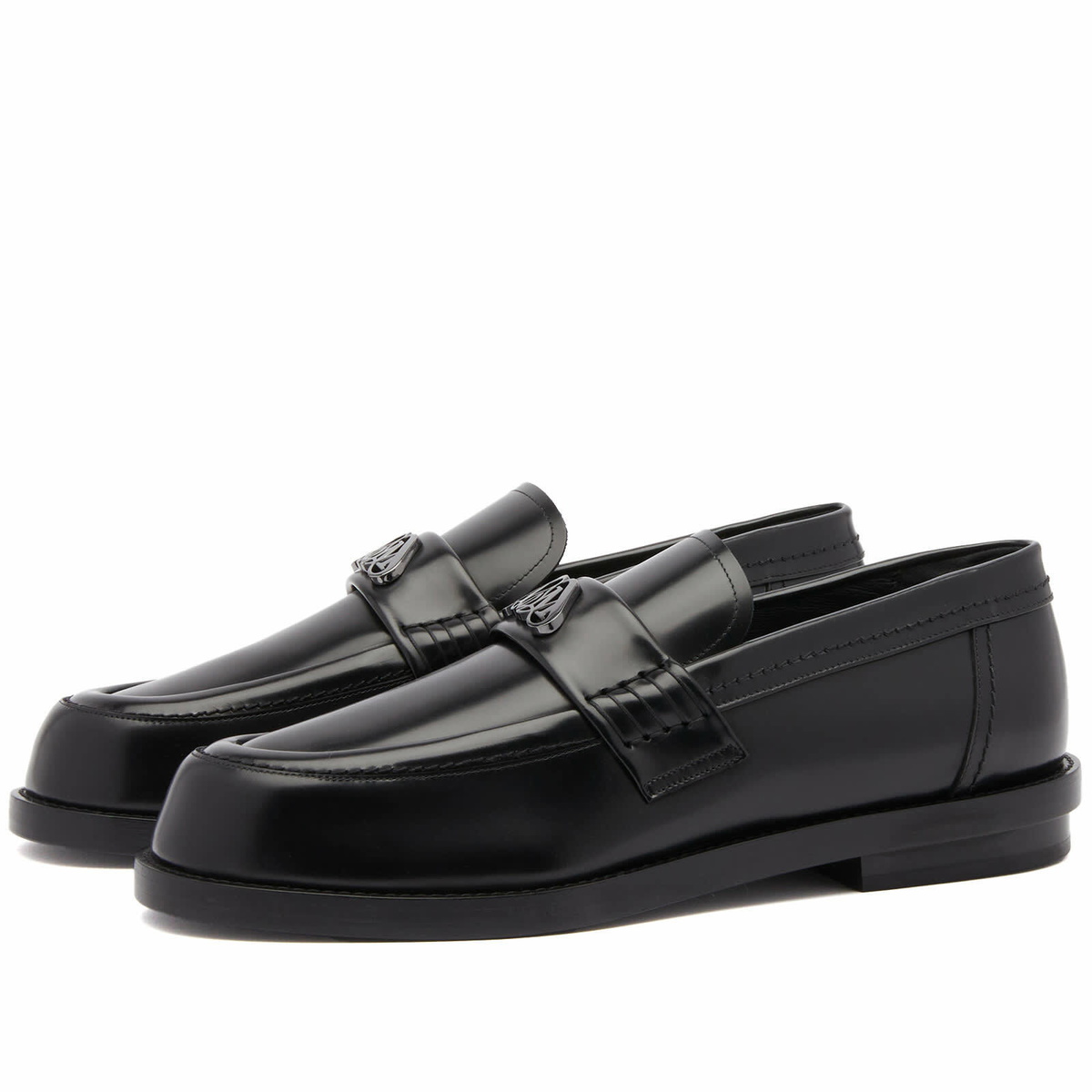 2024年購入 ALEXANDER McQUEEN ローファー　ブラック革 22266537_53802570_600.jpg