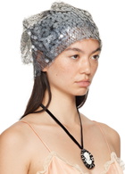 Anna Sui Black Sea Nymph Sequins Beanie