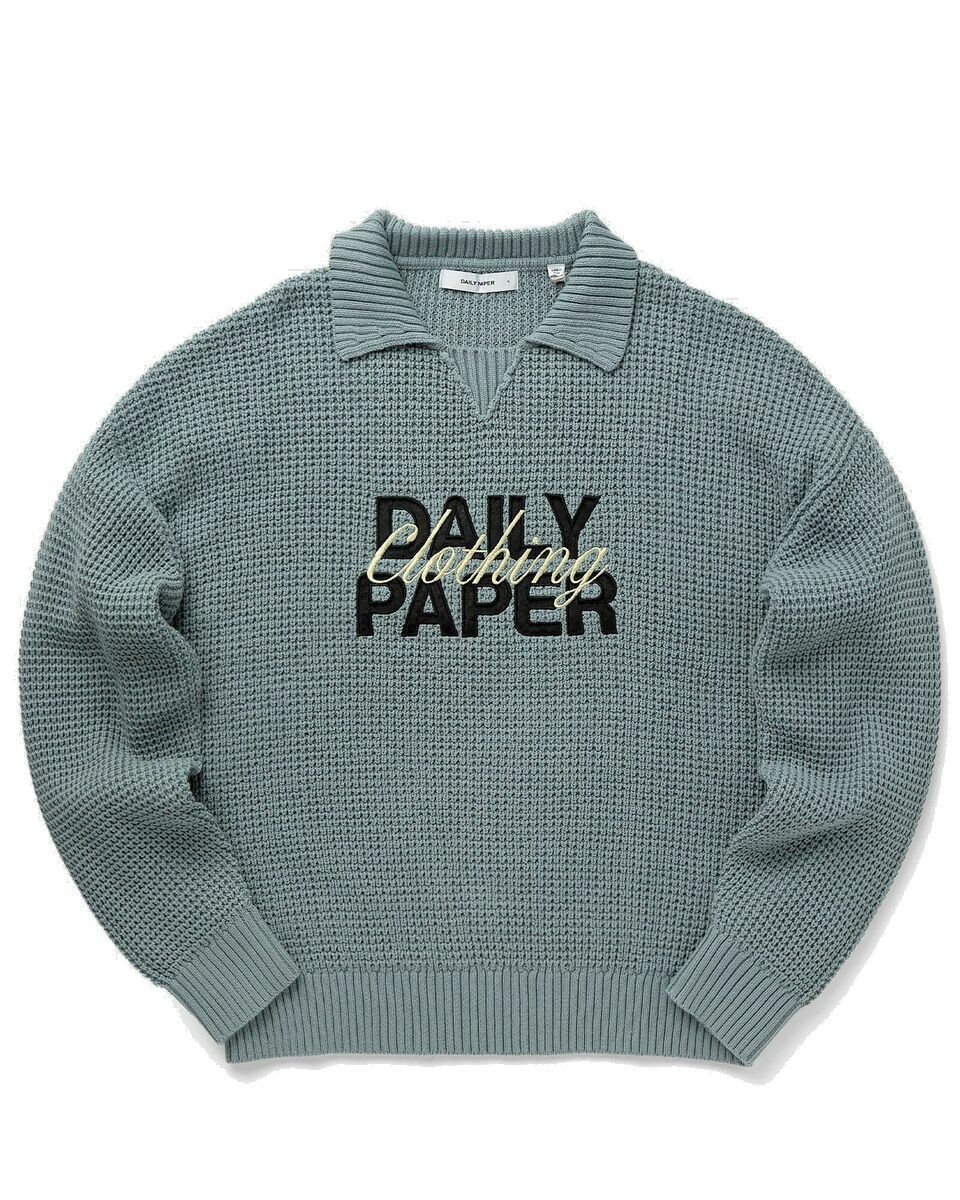 Photo: Daily Paper Hubaab Sweater Green - Mens - Pullovers