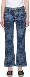 Kenzo Blue Kenzo Paris Bara Jeans