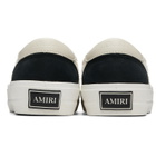 AMIRI Black & Off-White Laguna Sneakers