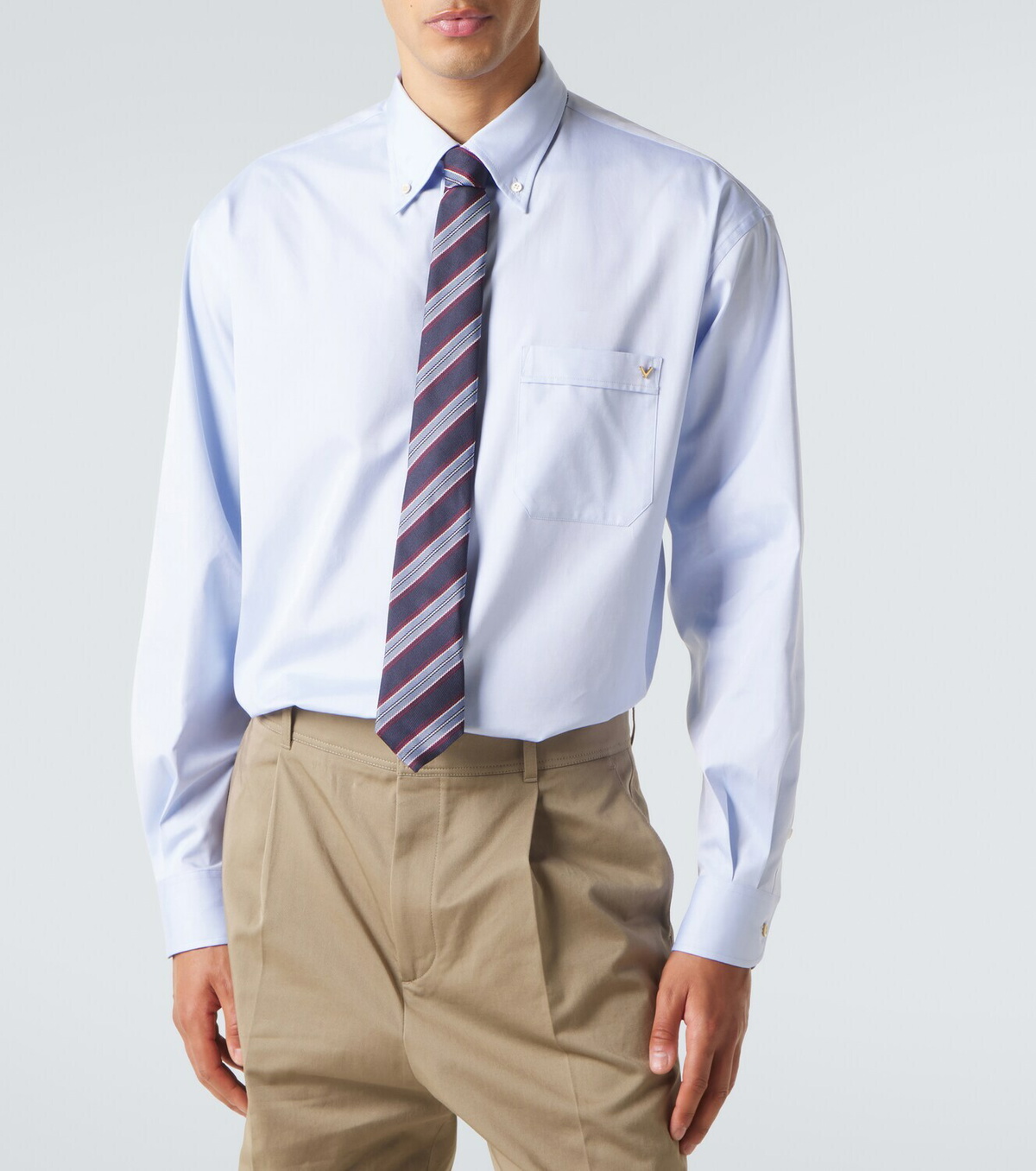 Valentino VGold cotton Oxford shirt