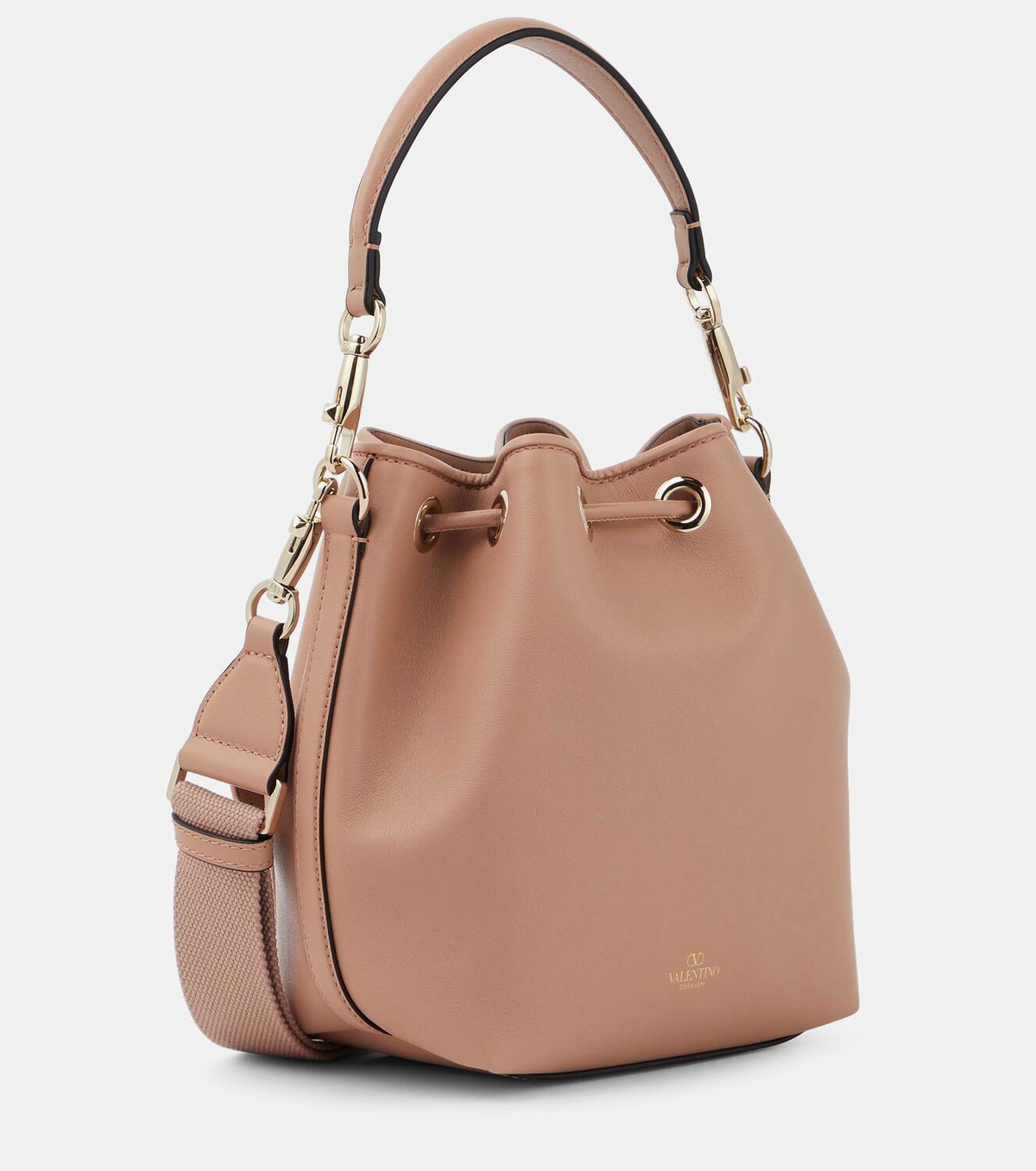 Valentino Garavani Locò leather bucket bag Valentino Garavani