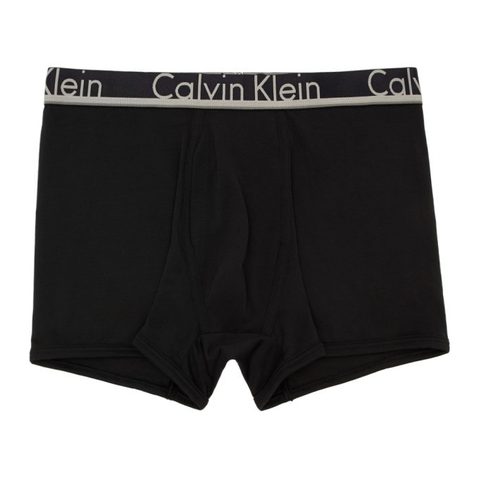 Photo: Calvin Klein Underwear Three-Pack Black Comfort Microfiber Boxers