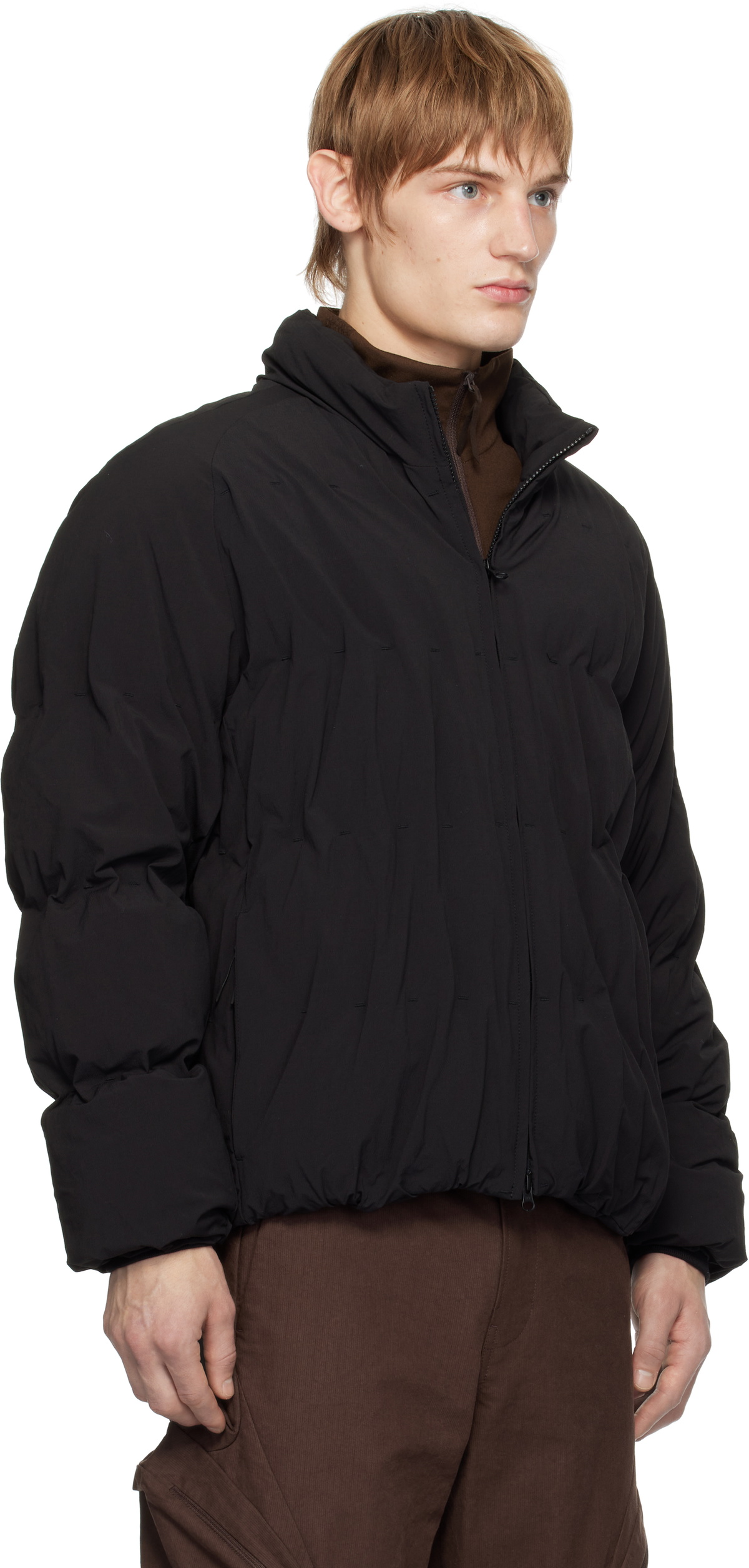 POST ARCHIVE FACTION (PAF) Black 5.1 Right Down Jacket Post