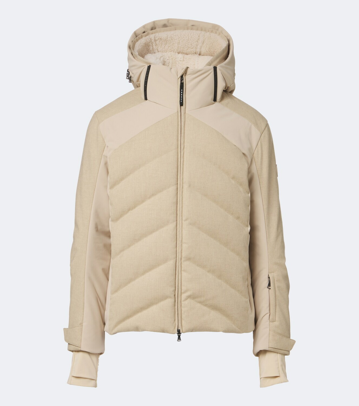 Bogner Flann flannel down ski jacket