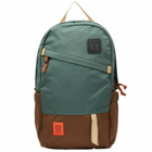 Topo Designs Daypack Classic Backpack in Forest/Cocoa