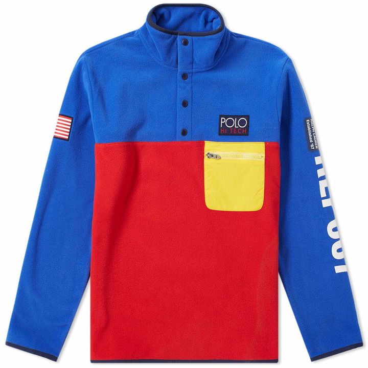 Photo: Polo Ralph Lauren Hi-Tech Colour Block Pullover Fleece