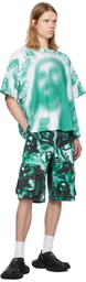 Gerrit Jacob White & Green Oversized T-shirt