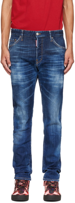 Photo: Dsquared2 Blue Print Cool Guy Jeans