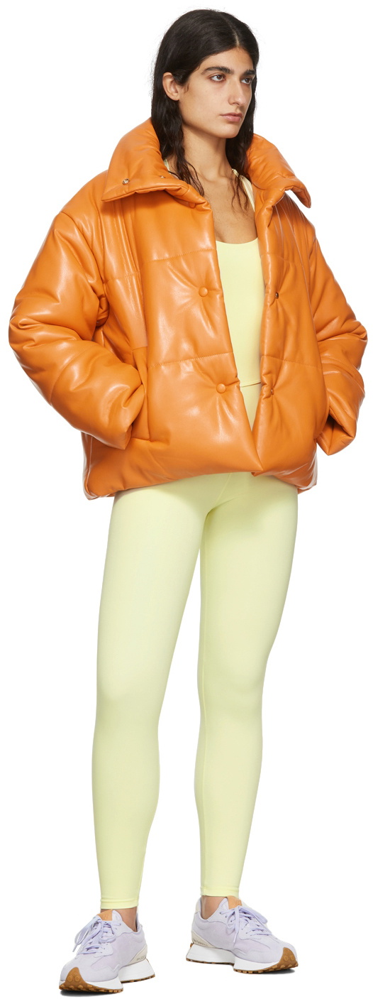 HÉROS SSENSE Exclusive Yellow Stretch Italian Scuba Jumpsuit