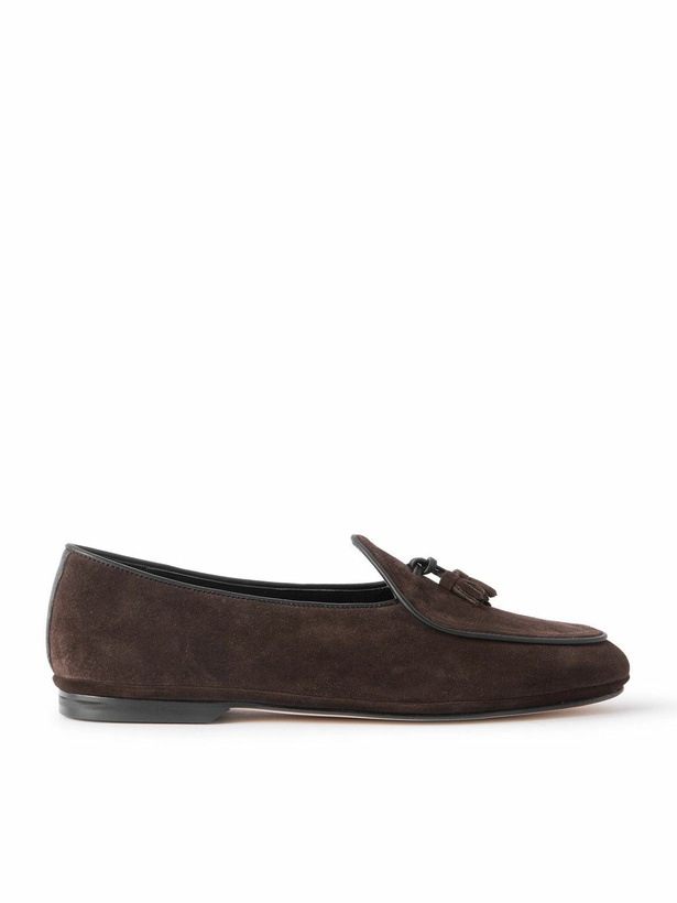 Photo: Rubinacci - Marphy Tasselled Suede Loafers - Brown
