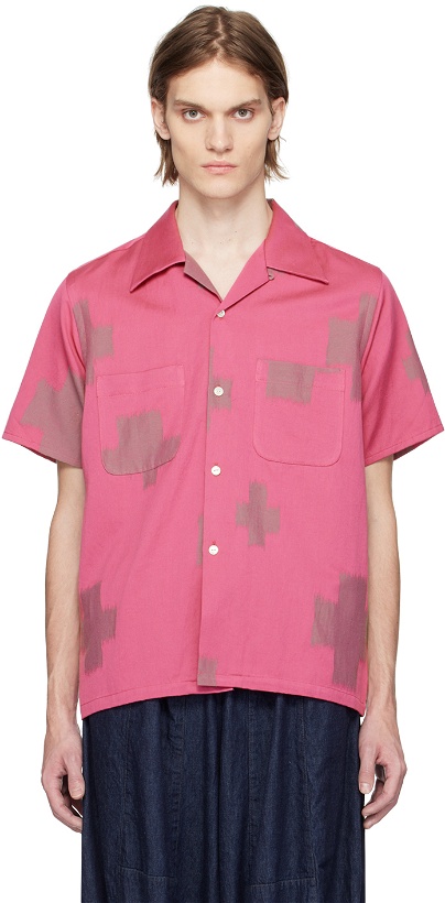 Photo: NEEDLES Pink One-Up Shirt