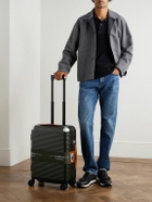 FPM Milano - Bank Zip Deluxe M 55cm Leather-Trimmed Polycarbonate Spinner Carry-On Suitcase