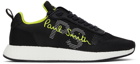 PS by Paul Smith Black & Yellow Zeus Sneakers