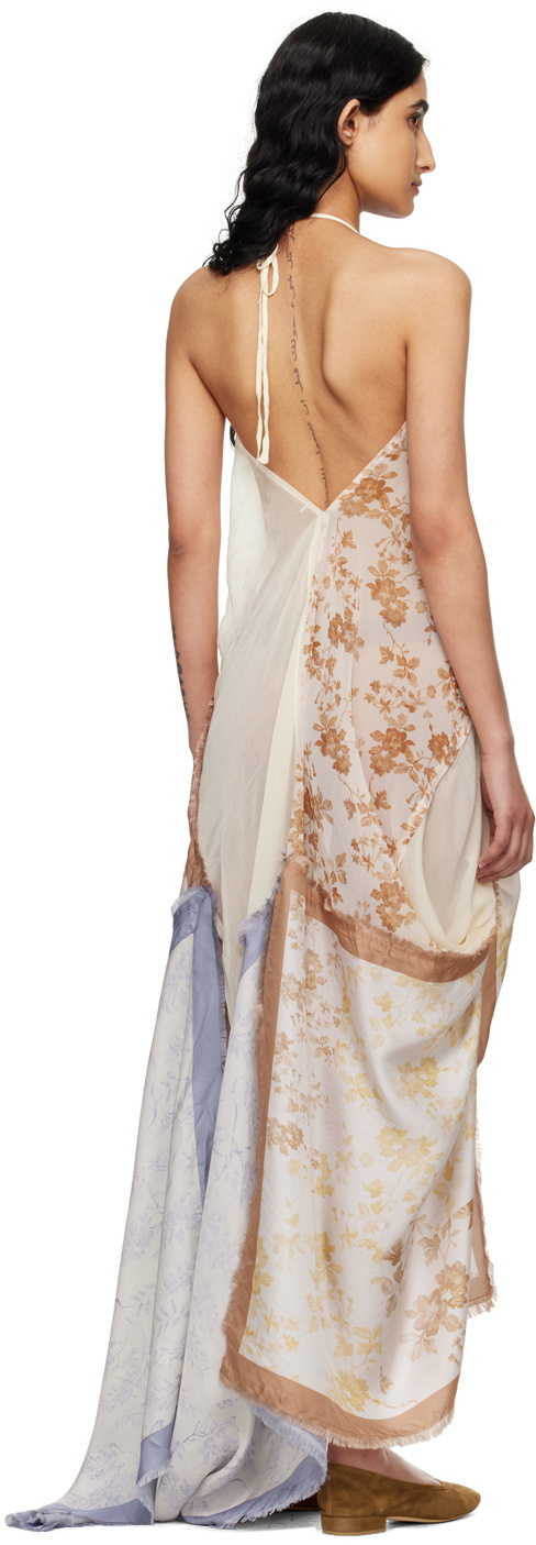 Holzweiler SSENSE Exclusive Off-White Maxi Dress