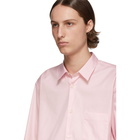 Comme des Garcons Shirt Pink Oxford Shirt