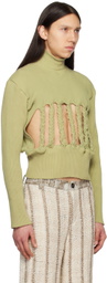 Solitude Studios SSENSE Exclusive Green Sweater