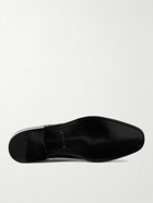 TOM FORD - Caydon Burnished-Leather Oxford Shoes - Black