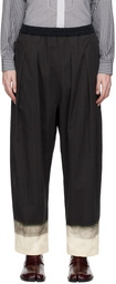 Maison Margiela Black Bleached Trousers