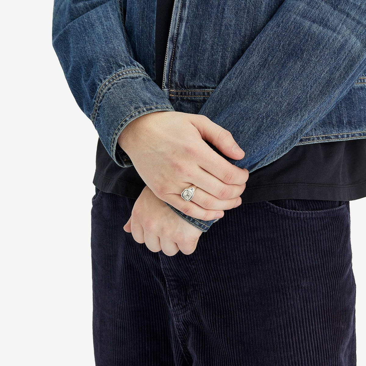 TwoJeys Men's Butterfly Effect Ring in Silver TwoJeys