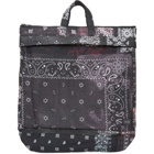 Neighborhood Black Porter Edition Graphic Tote